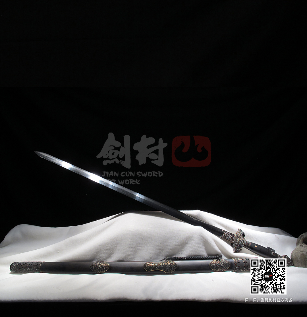 銅裝唐草劍